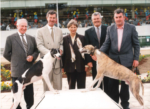Official opening of the new grandstand in Kingdom Greyhound Stadium on June 1st 1997